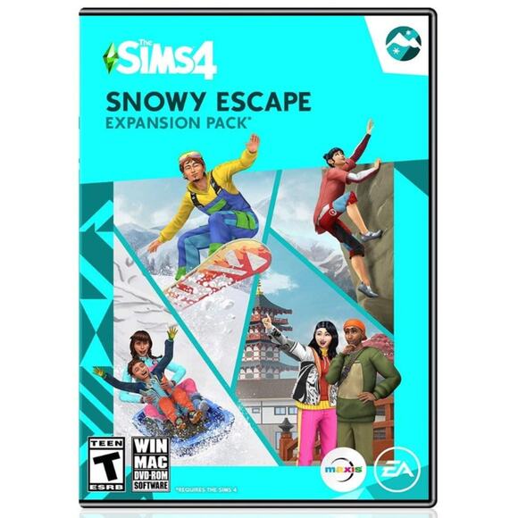 The Sims 4 Snowy Escape Expansion PC Disc NEW - Picture 1 of 3